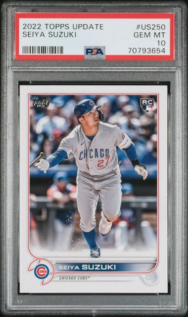2022 Topps Topps Update #US250 Seiya Suzuki front