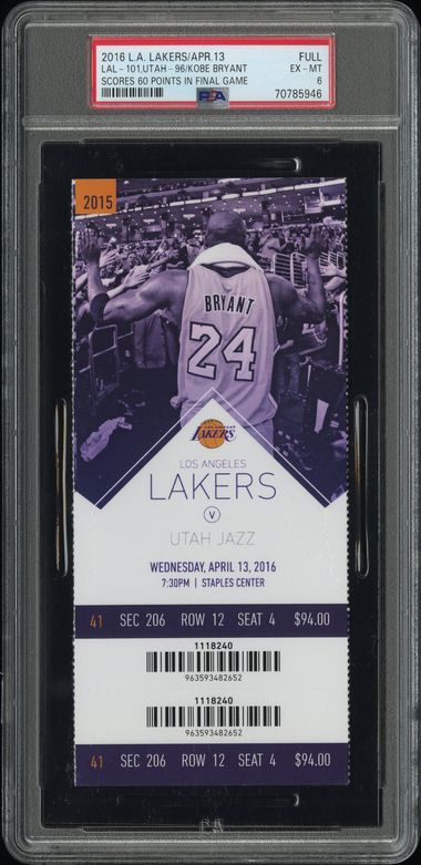 PSA 6 cert 70785946