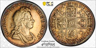 1723 Shil S-3648 2nd bust S.S.C. Rev N1