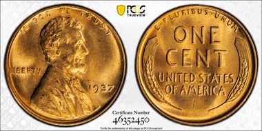 1937 1C MS67RD