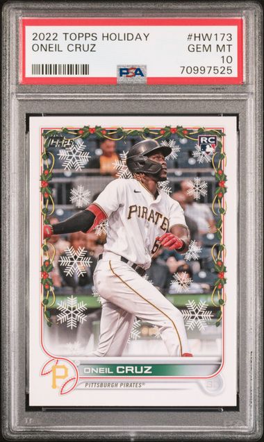 2022 Topps Topps Holiday #HW173 Holiday front