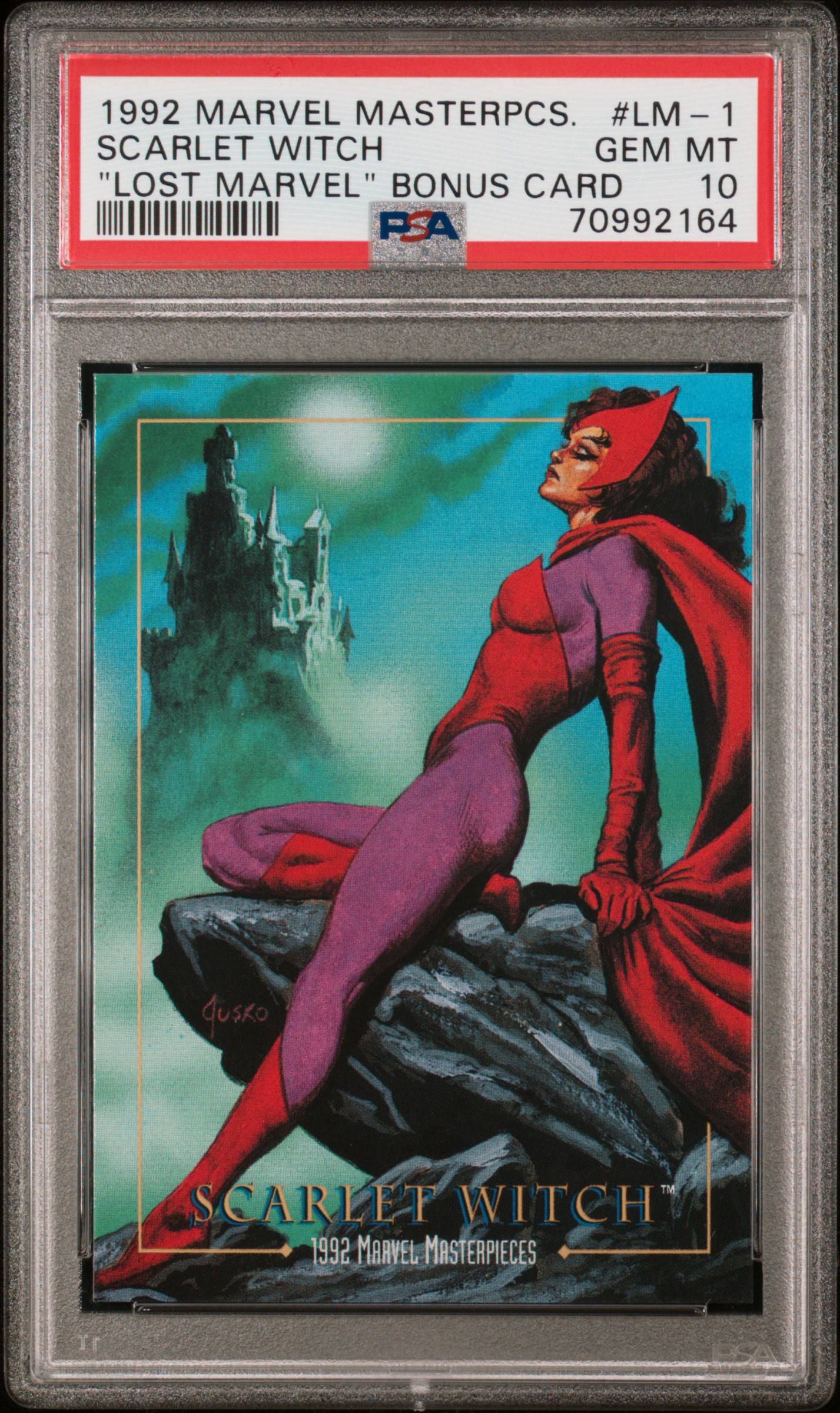 92 Marvel Masterpiece LOST LADY CARD shops SET