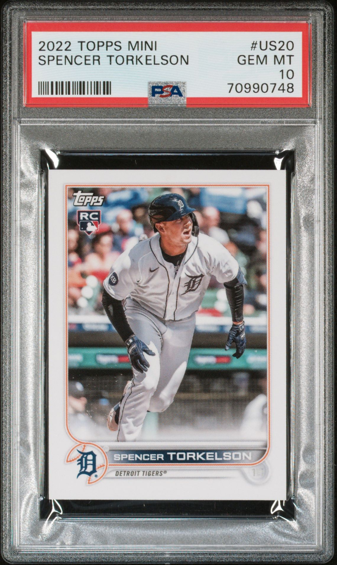 2022 Topps TOPPS MINI #US20 Spencer Torkelson front