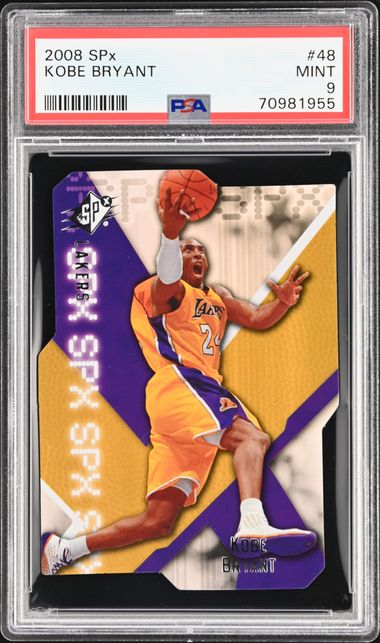 Kobe Byant Upper Deck SPX HOLO store SGC 9