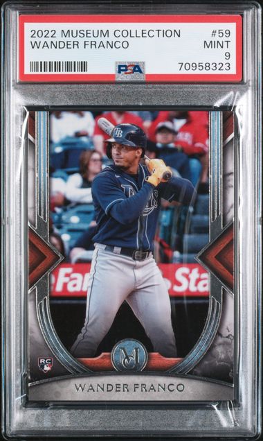 2022 Topps TOPPS MUSEUM COLLECTION #59 Wander Franco front