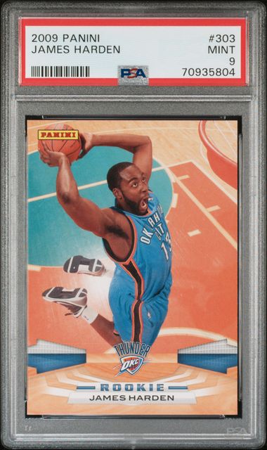 2009 Panini #303 James Harden front