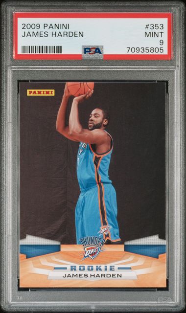 2009 Panini #353 James Harden front