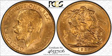 1925-P Sov S-4001 MS63+