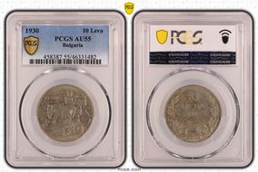 1930 10 Leva KM-40 AU55