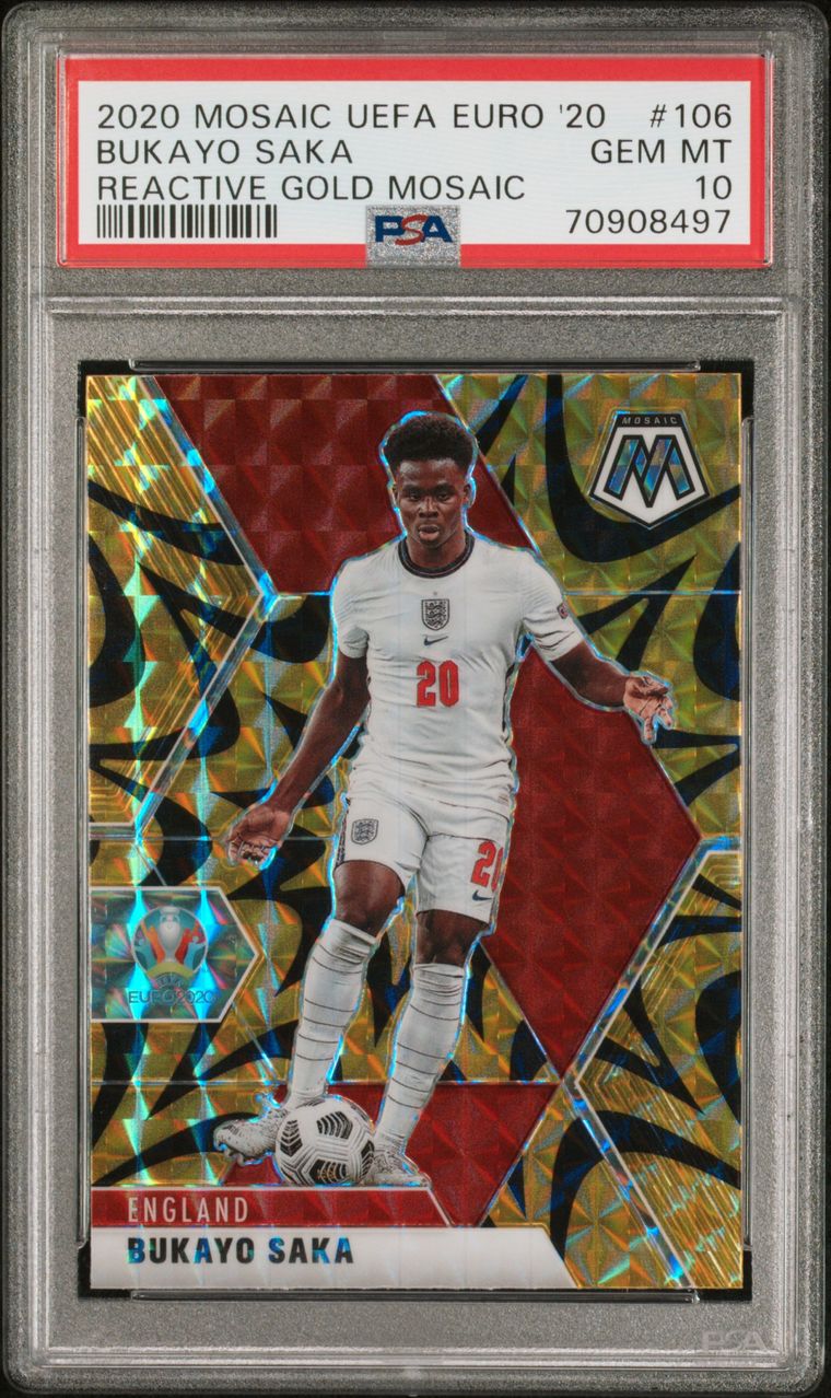PSA Set Registry Showcase: Bukayo Saka