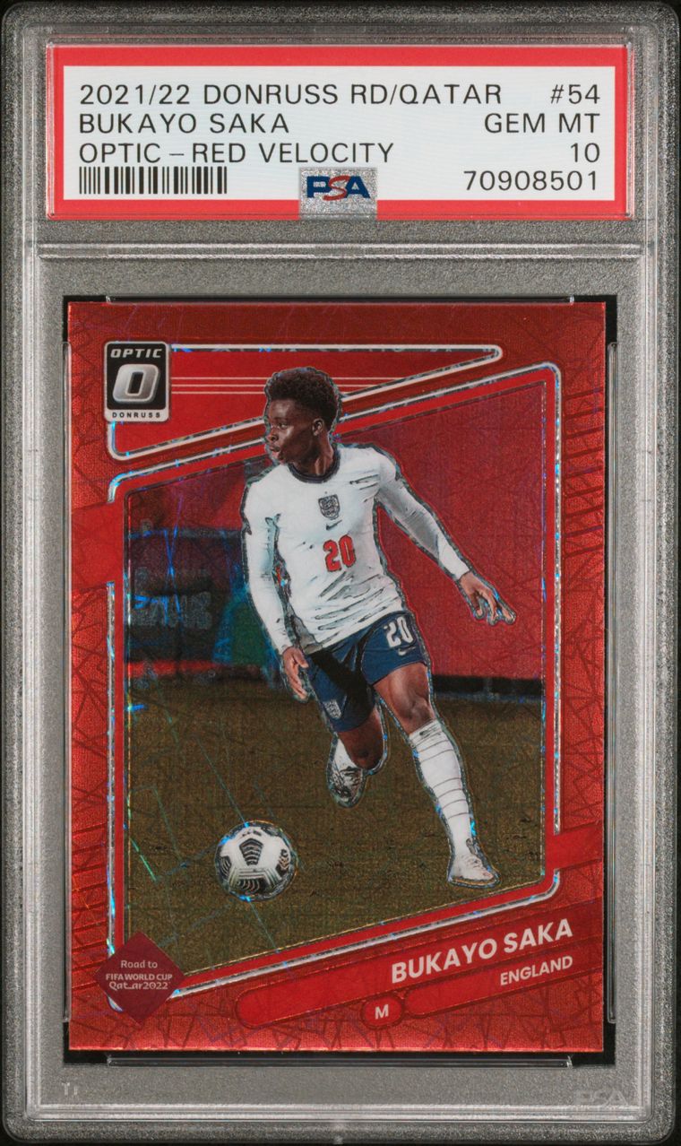 PSA Set Registry Showcase: Bukayo Saka