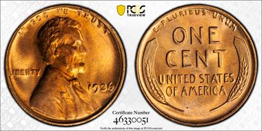 1936 1C Doubled Die Obverse, Type 2 MS66+ RD