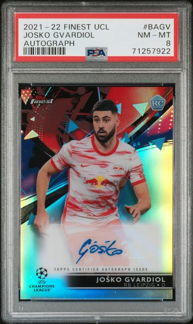 2021-2022 Topps Finest UEFA Champions League Autographs BA-GV