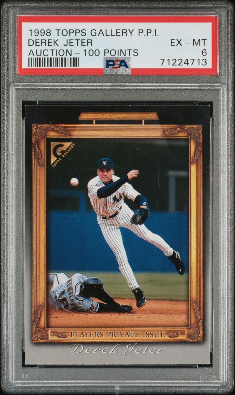 2000 Magic Moments Derek Jeter Wins 1999 World Series Topps Baseball Card #  478