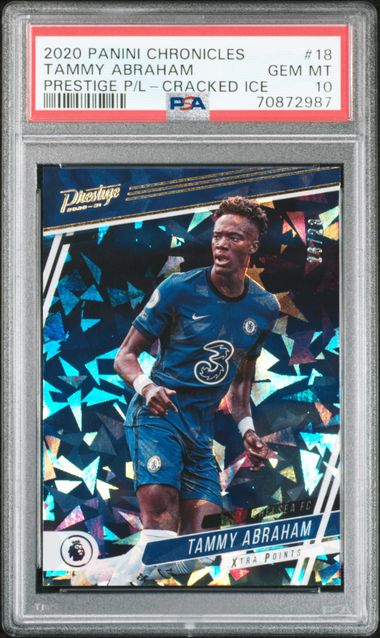 2020 Cracked Ice #18 Prestige Tammy Abraham front