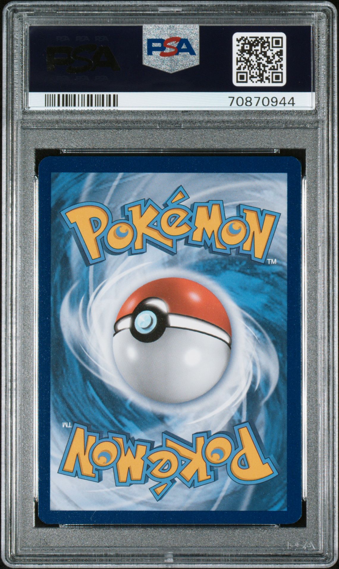 2021 Pokemon Swsh Black Star Promo Fa/Vaporeon V #181 (Vaporeon Vmax Prem.coll.) Mint 9 back