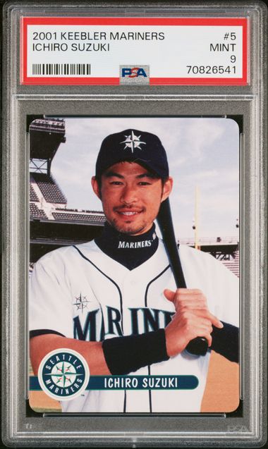Ichiro Suzuki Autographed Signed 2001 Sp Authentic Rookie Card #91