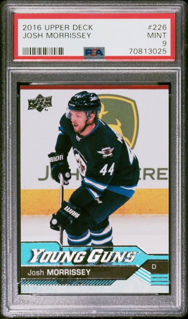 2016 Upper Deck Young Guns #226 Josh Morrissey Exclusives front