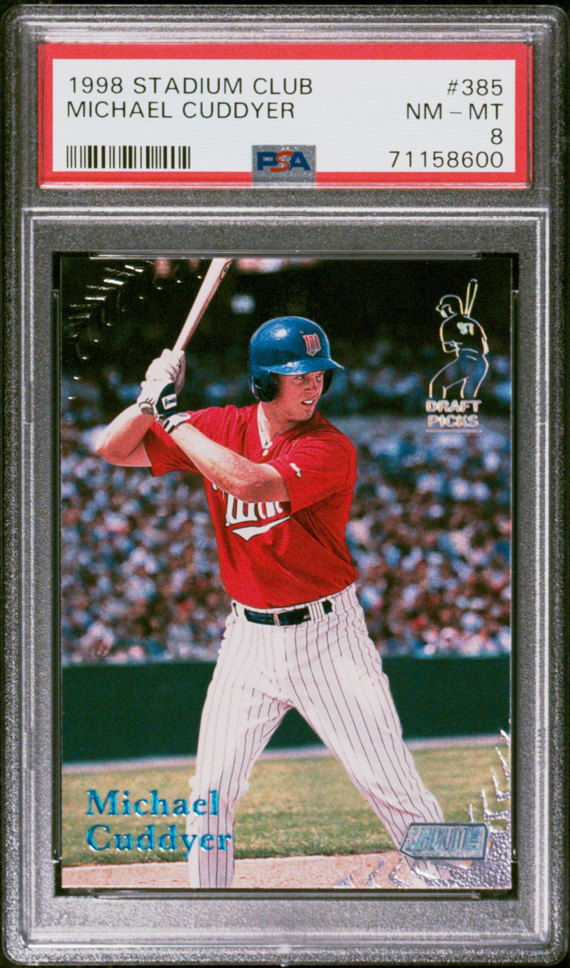 1998 Topps STADIUM CLUB #385 Michael Cuddyer front