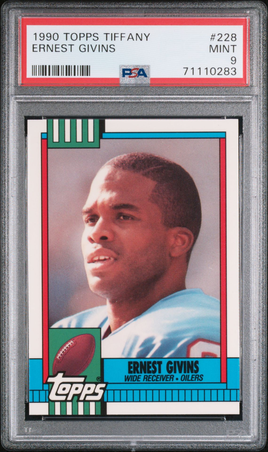 1990 Topps TOPPS TIFFANY #228 Ernest Givins front