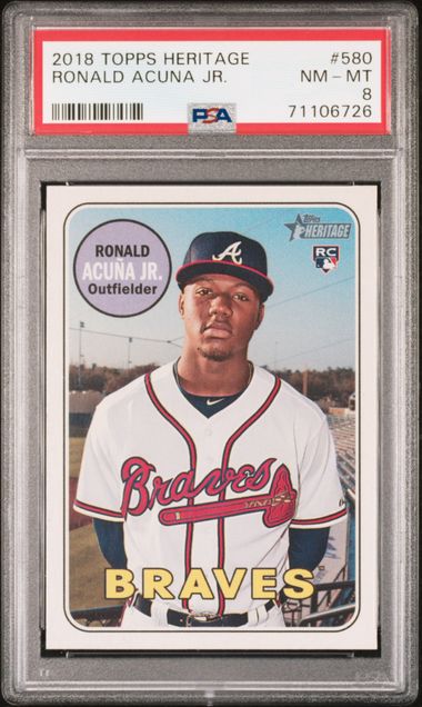 Topps Ronald Acuna front