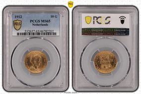 1912 10 G KM-149  Au MS65