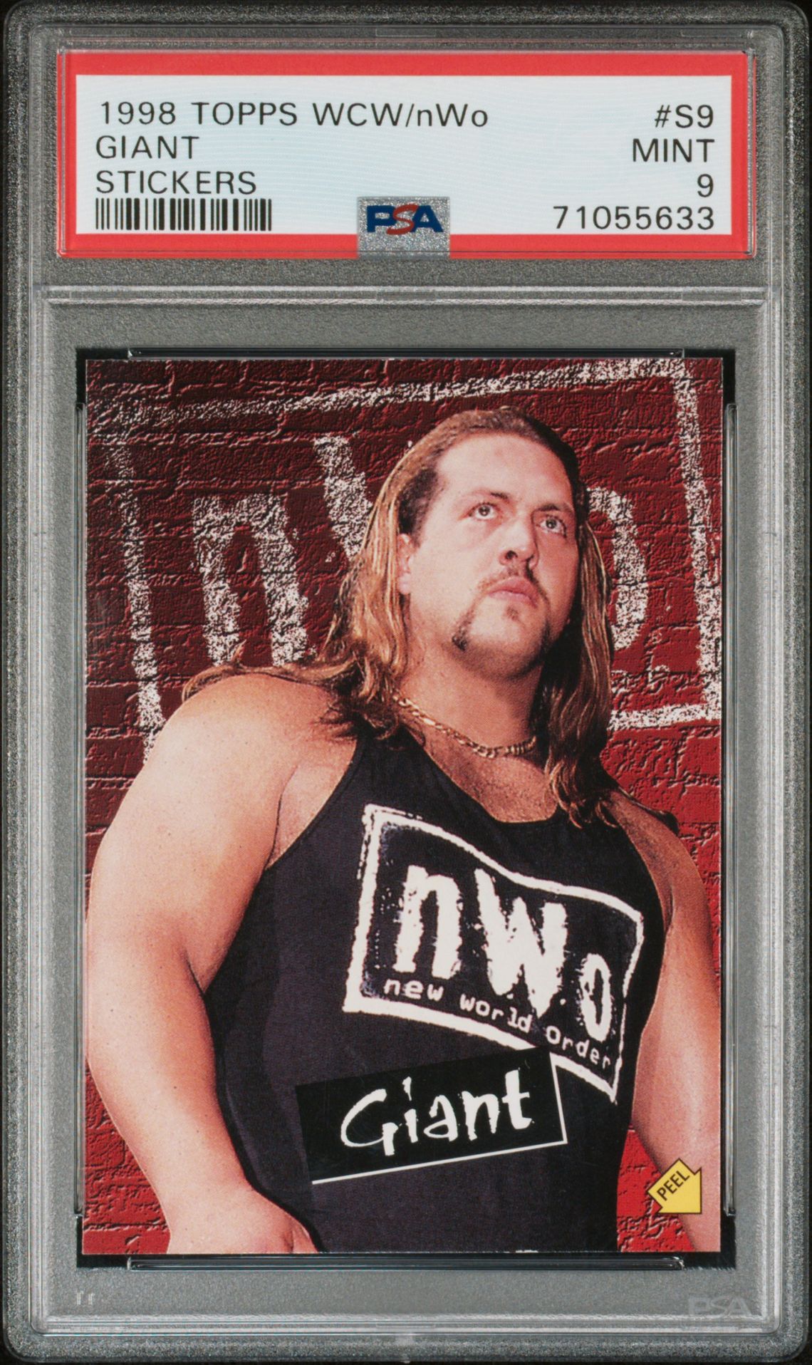 1998 Topps TOPPS WCW/nWo STICKERS #S9 Giant front