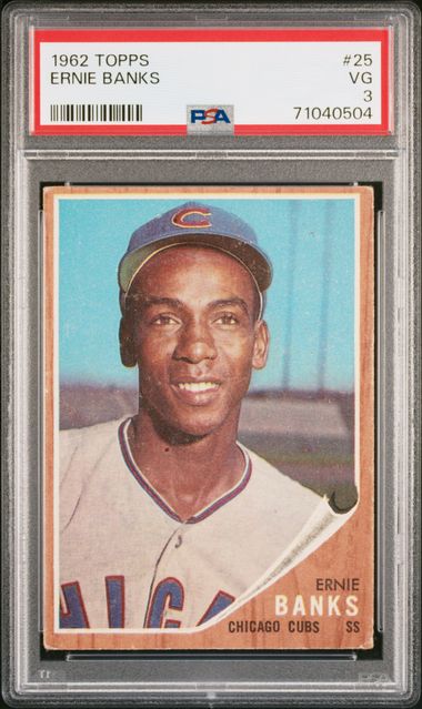 Sold at Auction: (VG) 1962 Topps Lou Brock Rookie Baseball Card