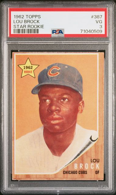 1972 TOPPS #200 LOU BROCK BASEBALL CARD