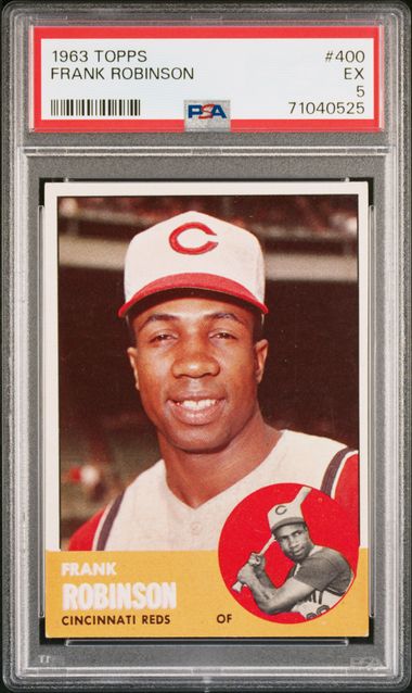 1958 Topps #484 Frank Robinson Cincinnati Reds A.s. Baseball Card Ex+