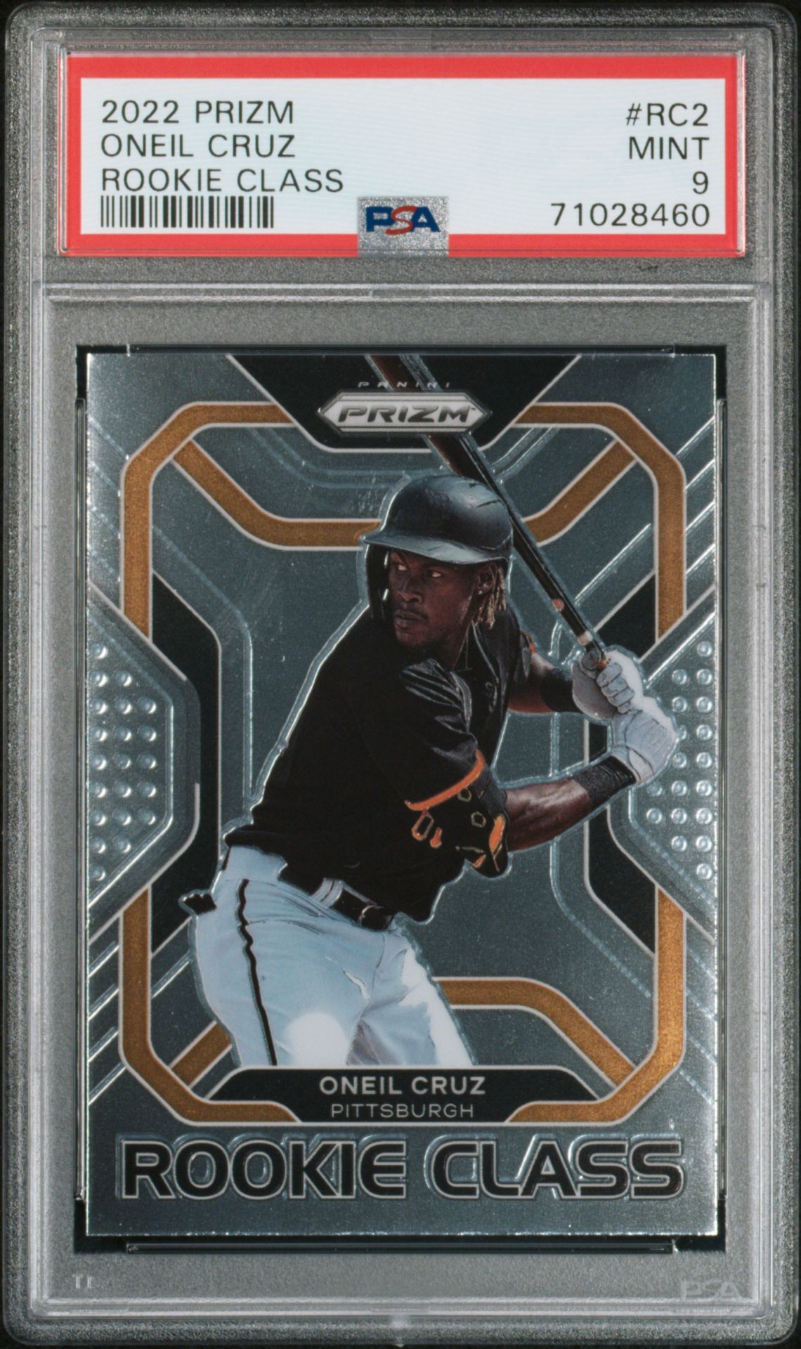 2022 Panini PANINI PRIZM ROOKIE CLASS #RC2 Oneil Cruz front