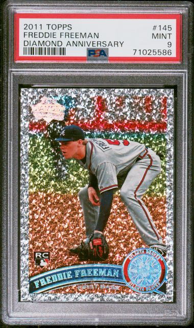 2011 Topps Diamond Anniversary #145 Freddie Freeman Rookie Card