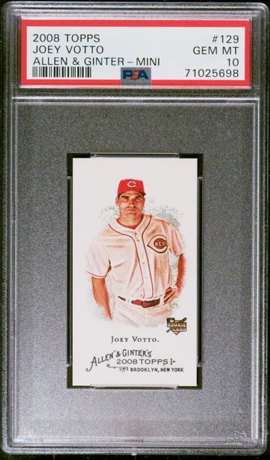 2008 Upper Deck Joey Votto Rookie Card Mint