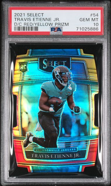 Sold at Auction: 2021 Prizm Najee Harris Silver Prizm PSA 10