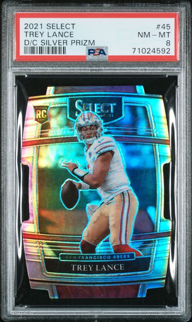 2021 Panini Prizm Silver #45 Lance front