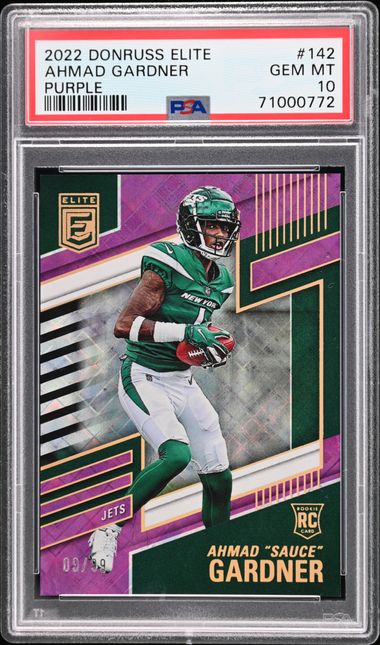 Ahmad Sauce Gardner 2022 Panini Prestige Series Mint Rookie Card #378