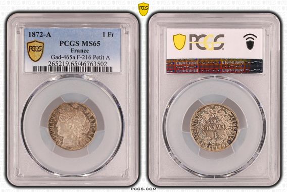 Cert 46763502 - Coin Image