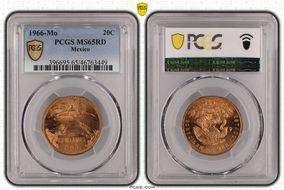 1966-Mo 20C MS65RD