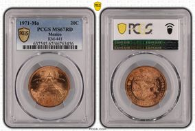 1971-Mo 20C KM-441 MS67RD