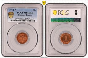 1911-A Pfg MS66RD