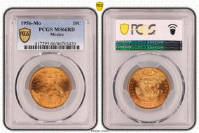 1956-Mo 20C MS66RD