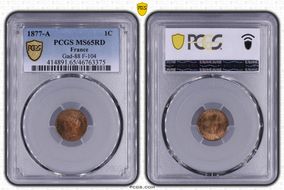 1877-A 1C Gad-88 F-104 MS65RD