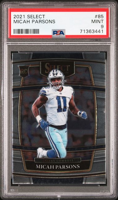 Micah Parsons Cowboys 2021 Panini Mosaic Rookie #362