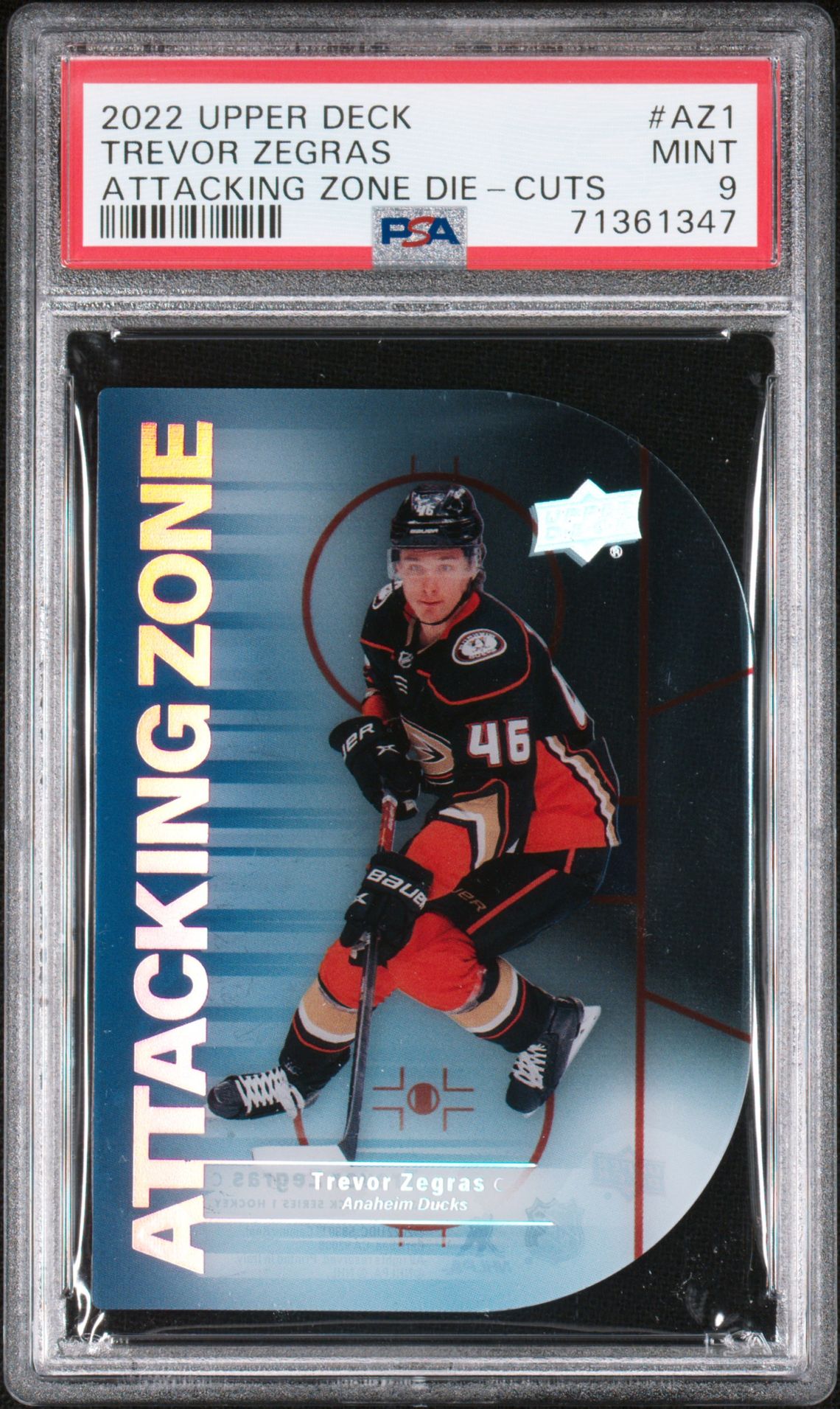2022 Upper Deck #AZ-1 Trevor Zegras front
