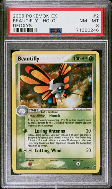 Pokemon Holo Deoxys front