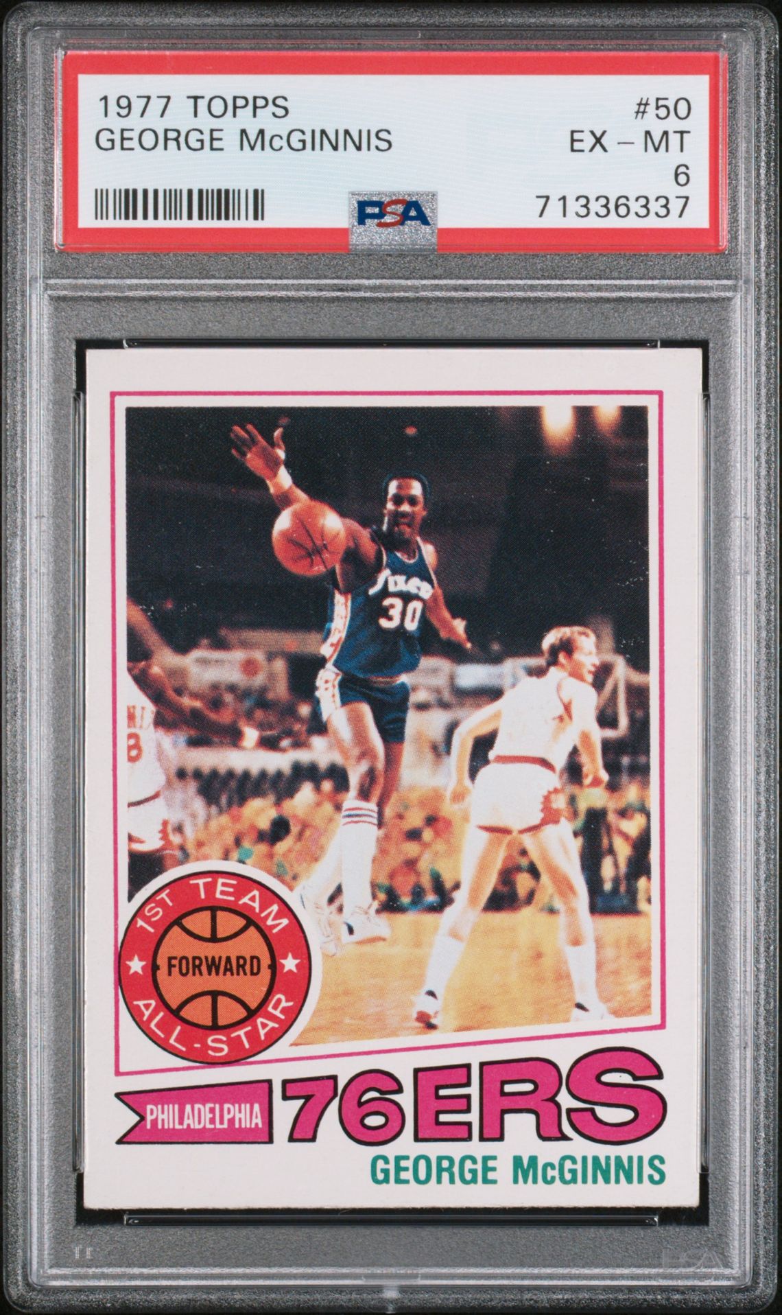 1977 Topps TOPPS #50 George Mcginnis front