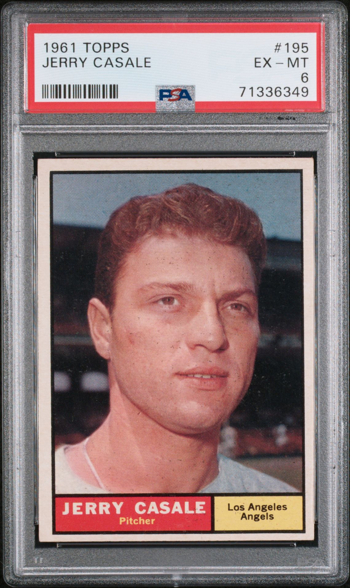 1961 Topps TOPPS #195 Jerry Casale front