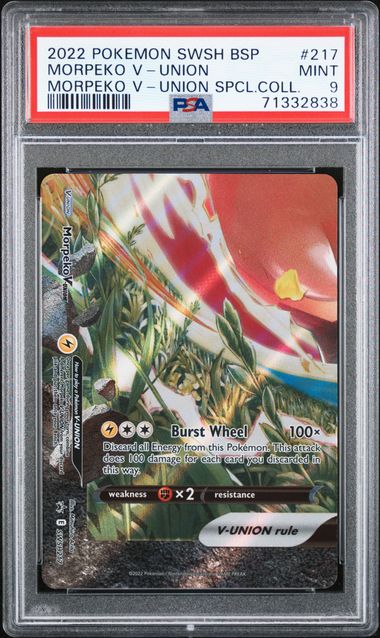 Morpeko V-UNION SWSH Black Star Promos, Pokémon