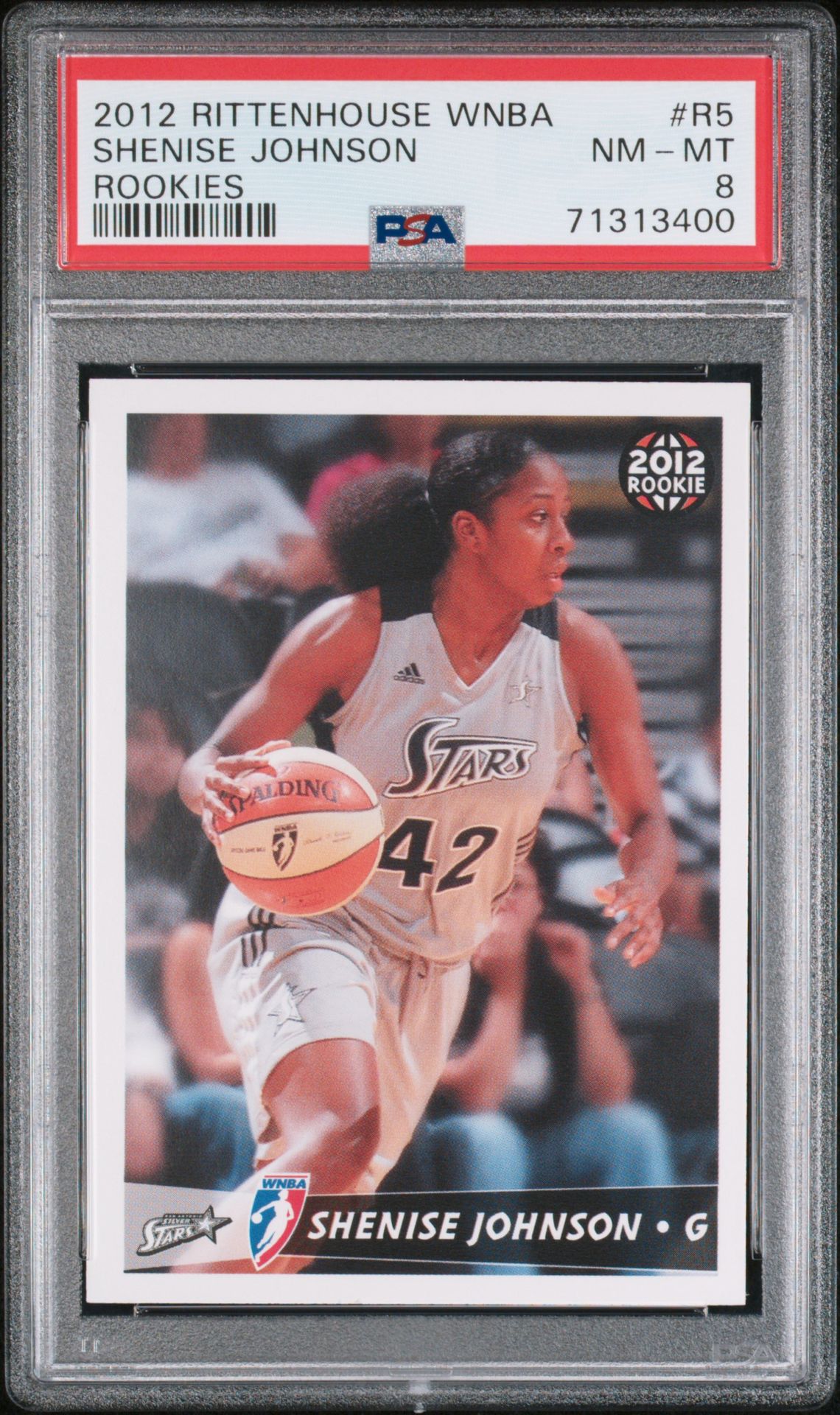 2012 Rittenhouse RITTENHOUSE WNBA ROOKIES #R5 Shenise Johnson front