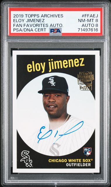 Eloy Jiminez Autographed